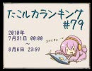 たこルカランキング #79