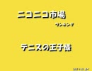 【ニコニコ市場ランキング】テニスの王子様＋テニミュキャスト関連