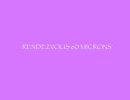 RENDEZVOUS 60 MICRONS'　を弾いてみた