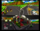 ダイナミックマリオカートWii・オフライン３人実況