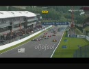 GP2　ベルギーレース1　スタートクラッシュ