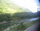車窓風景　サンライズ出雲モハネ・シングル③（美袋～備中川面）