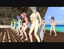 【第5回MMDエキシビジョン】　水着で例のアレ　【MMD】