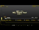 NO, Thank You!をタイピング