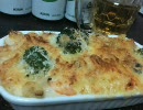 酒飲みながらグラタン作ってみた