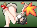 【MUGEN】射命丸と魅魔様の胸部防御上昇カットインをかいてみた