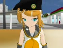 【MMD習作】リンを押し倒して胸元とか太ももとか撮ってみた