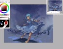 【⑨月】　チルノ描いてみた　【⑨日】