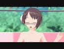 肌色紐水着　遥　