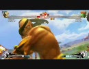 スーパーストリートファイターIV 　サガット(piyoppia）対戦動画　　その３