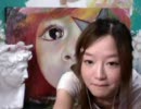 ☆段ボールに油彩で描く★ぺろぺろキャンディーちゃん1回目☆Part7