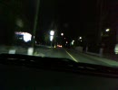 （車載）初！ラクティスで夜のR４５３号線をドライブしてみた。