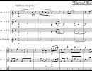 【DTM】 ETERNAL BLAZE ～ 4本のクラリネットのために
