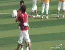 [fancam] 100914 SHINee minho kicks jonghyun @ Idol Championship recording
