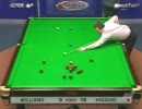 2004スヌーカー#1 Mark Williams vs John Higgins (Fr 1)