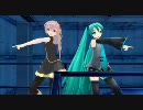 MMDでネギトロの二人に恋の抑止力を踊ってもらった in 謎の研究施設