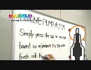 MAXIFLO Whiteboard Marker (ホワイトボードマーカー) ぺんてる 海外向け PV
