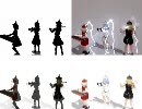 [比較] 影絵逆輸入とレーザー影絵