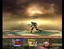 スマブラX ガチョリン(スネーク) VS ヌコル(トゥーンリンク)