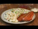 ニジマスのフィレをグリルで焼こう！(字幕付き)