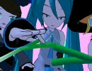 【ミク】MMDで遊んでみた【ネギで起こす】