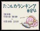 たこルカランキング #84