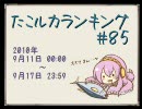 たこルカランキング #85