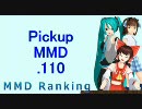 【MikuMikuDance】Pickupランキング.110　(09/27～10/10)【MMD】