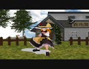 【MMD】魔理紗がDBにハマったそうですｗ【東方】