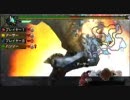 MHP3体験版10分針ボルボロス亜種をハンマー（視点）と太刀で破壊してきた