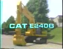 CAT E240B　油圧ショベル