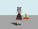 【MMD】ナズ寅に「雪ちよちよ」を踊らせてみた【東方】修正版