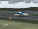 FS2004  長崎空港へ着陸