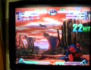 Ｔｅａｍ雷鳴剣で対戦会　『Marvel　vs　Capcom2』　その７【三重遠征編】
