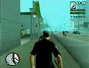 GTA SA 手配レベル1からまったり逃げる