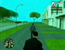GTA SA 手配レベル1からまったり逃げる part2