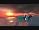 【MMD】海面と雲のテスト【MME】