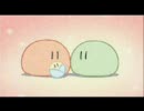 小さなだんご大家族の手のひら