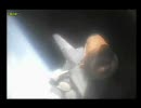 スペースシャトル  ブースター搭載カメラ映像【発射台→高度45Km→海】