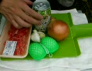 野外料理　牛丼編20101113
