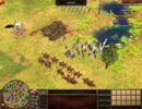 [AOE3]4クラン合同交流戦 2VS2の部 クラス無制限 神風 VS IWS　2戦目