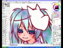 【描いてみた】初音ミクPart.5【というよりメイキング】