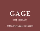 SOLE HELLO/GAGE