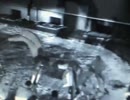 氷点下１５度の野外で全裸になり木馬にまたがる男性たち