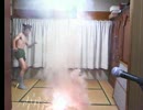 クニオさんのマジキチ室内花火ショー
