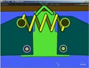 乗り物酔い誘発揺らぎ動画（画質テスト）