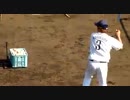 in 南郷　バッティング練習中のナカジ