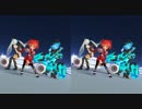 【修正版】猫リリアリスで Nostalogic MME立体視。【交差法】