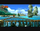 ドンキーコングリターンズ プレイ動画 ◆2-1・2-2◆ リフトの浜辺とイカ