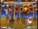 MBAACC 対戦動画4　ハイスピードしろ(ワラキア)vs氷(翡翠)